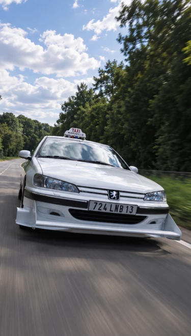 Újjáépült a Taxi-filmek legendás Peugeot 406-osa