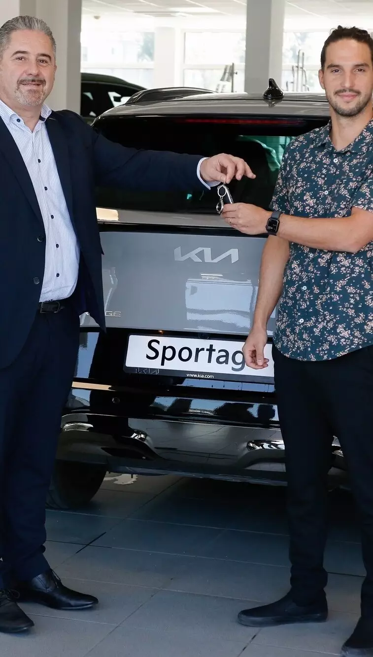 Bagossy Norbi átvette Kia modelljét