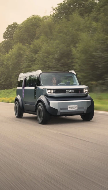 Elérhető elektromos koncepcióautó: ez a Dacia Hipster