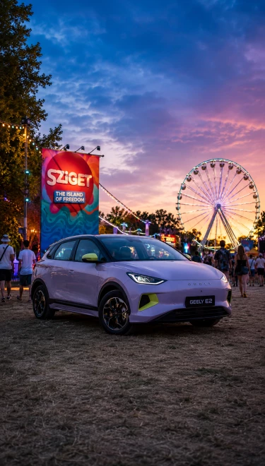 A Sziget Fesztiválon mutatkozik be az új Geely modell