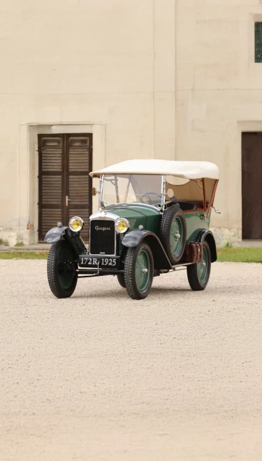 Időutazás négy keréken: százéves Peugeot 172R kabrió