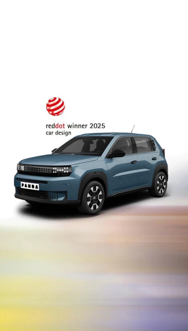 A FIAT Grande Panda Red Dot Design díjat nyert