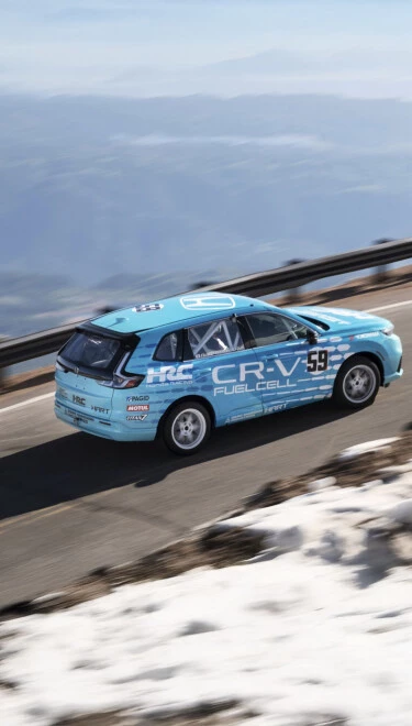 Magashegyi versenyen indul a Honda hidrogénhajtású CR‑V modellje