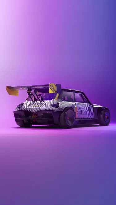 Új R5 TURBO 3E E-TECH 100% ELECTRIC koncepció autó