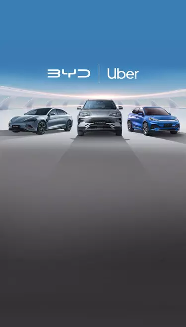 A BYD és az Uber együtt dolgozik