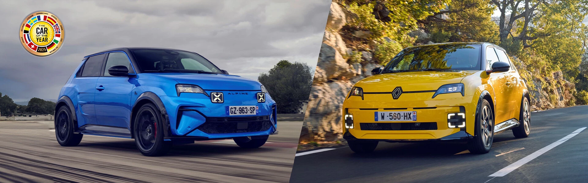 AZ ÉV AUTÓJA 2025-BEN: RENAULT 5 E-TECH ELECTRIC  ÉS ALPINE A290