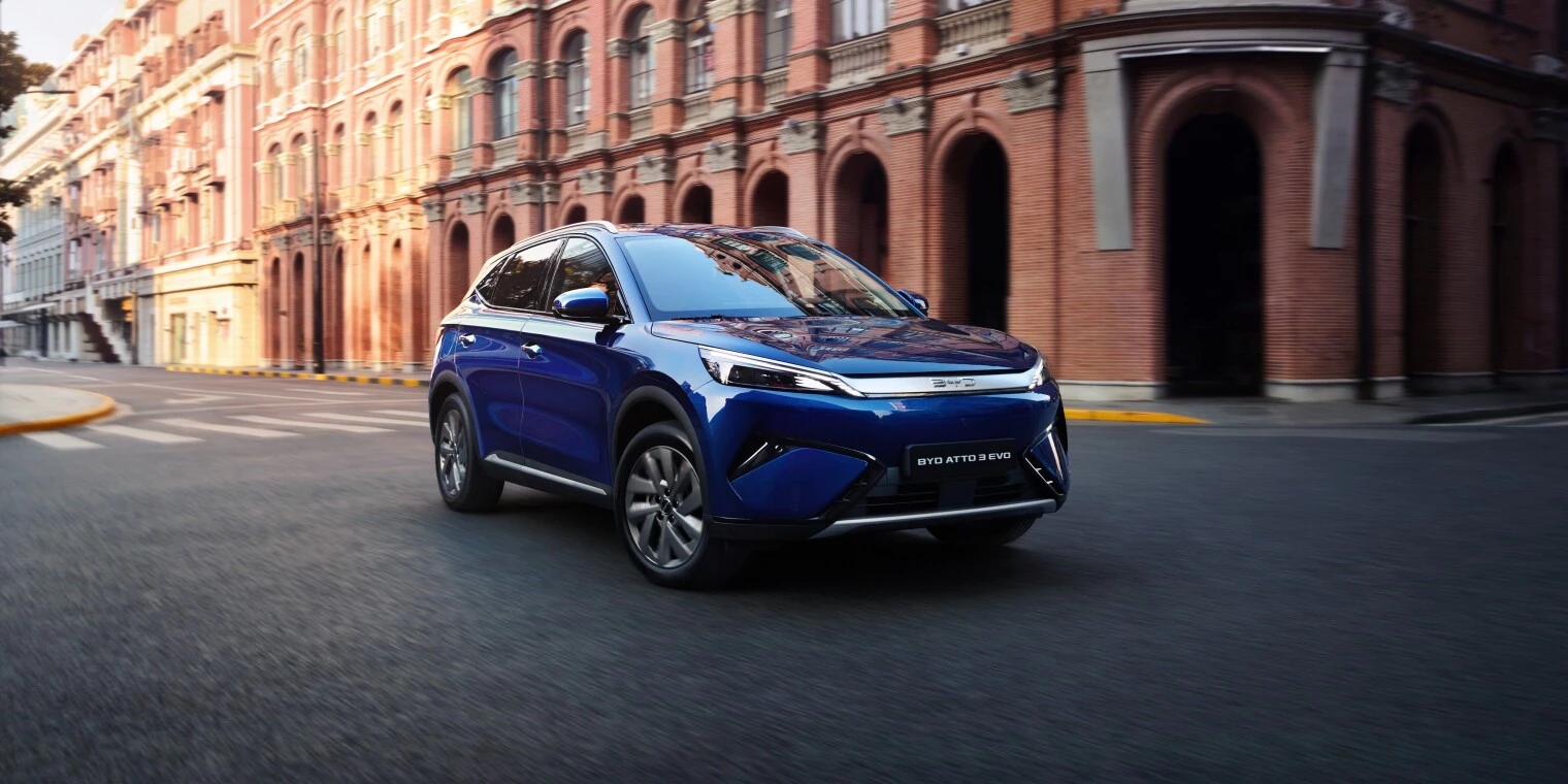 A megtestesült fejlődés: bemutatkozik a BYD ATTO 3 EVO