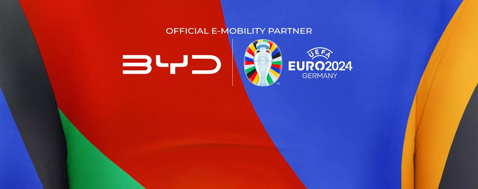 A BYD az UEFA EURO 2024™ hivatalos e-mobilitási partnere