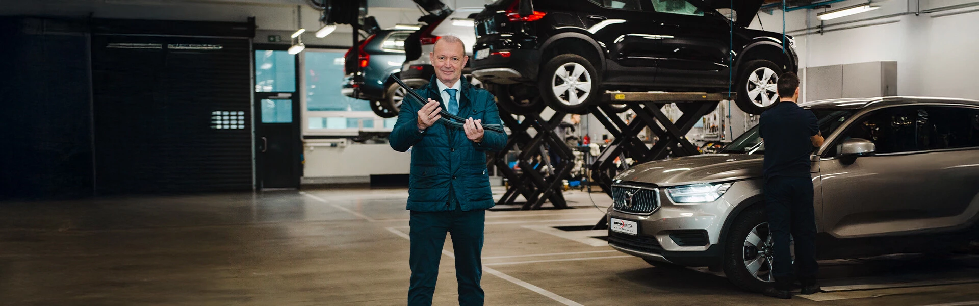 Ablaktörlőlapát-csere akció a Duna Autónál