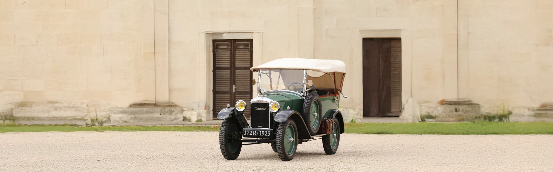 Időutazás négy keréken: százéves Peugeot 172R kabrió