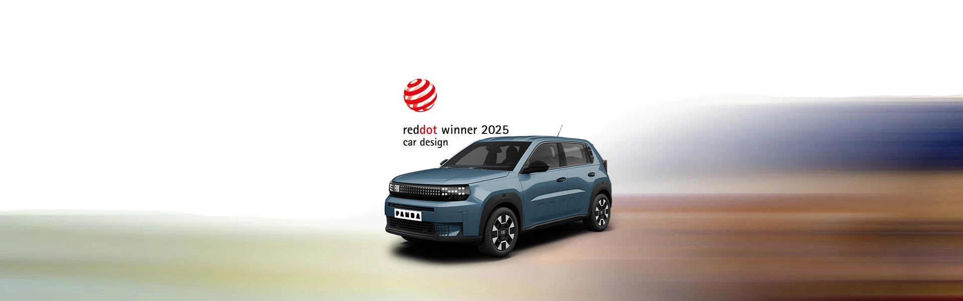 A FIAT Grande Panda Red Dot Design díjat nyert