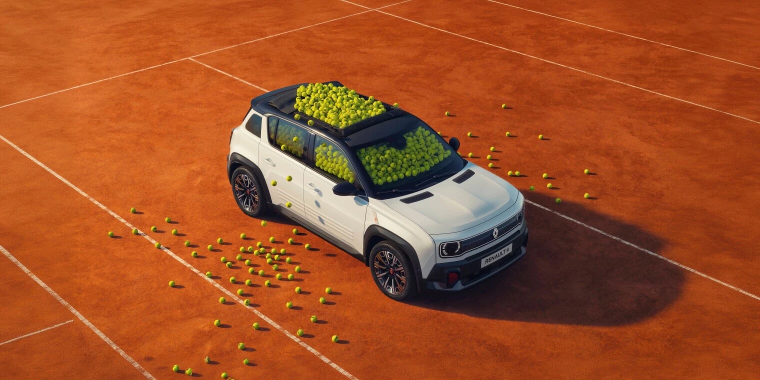 Világpremier, bemutatkozott a Renault 4 Roland-Garros