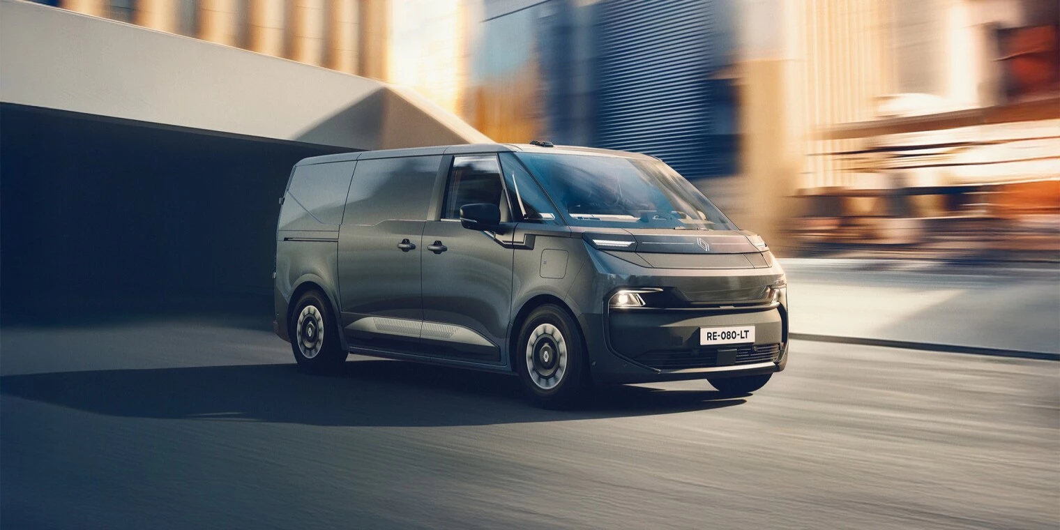 Újdonság a láthatáron: elektromos Renault Trafic