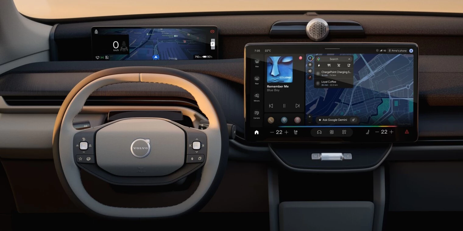 Még intelligensebb Volvo modellek: Érkezik a Google Gemini
