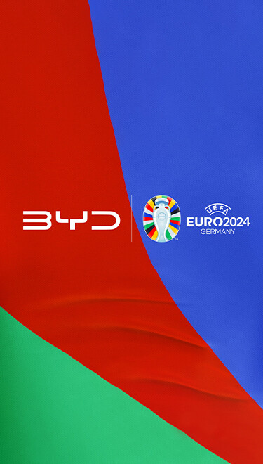 A BYD az UEFA EURO 2024™ hivatalos e-mobilitási partnere