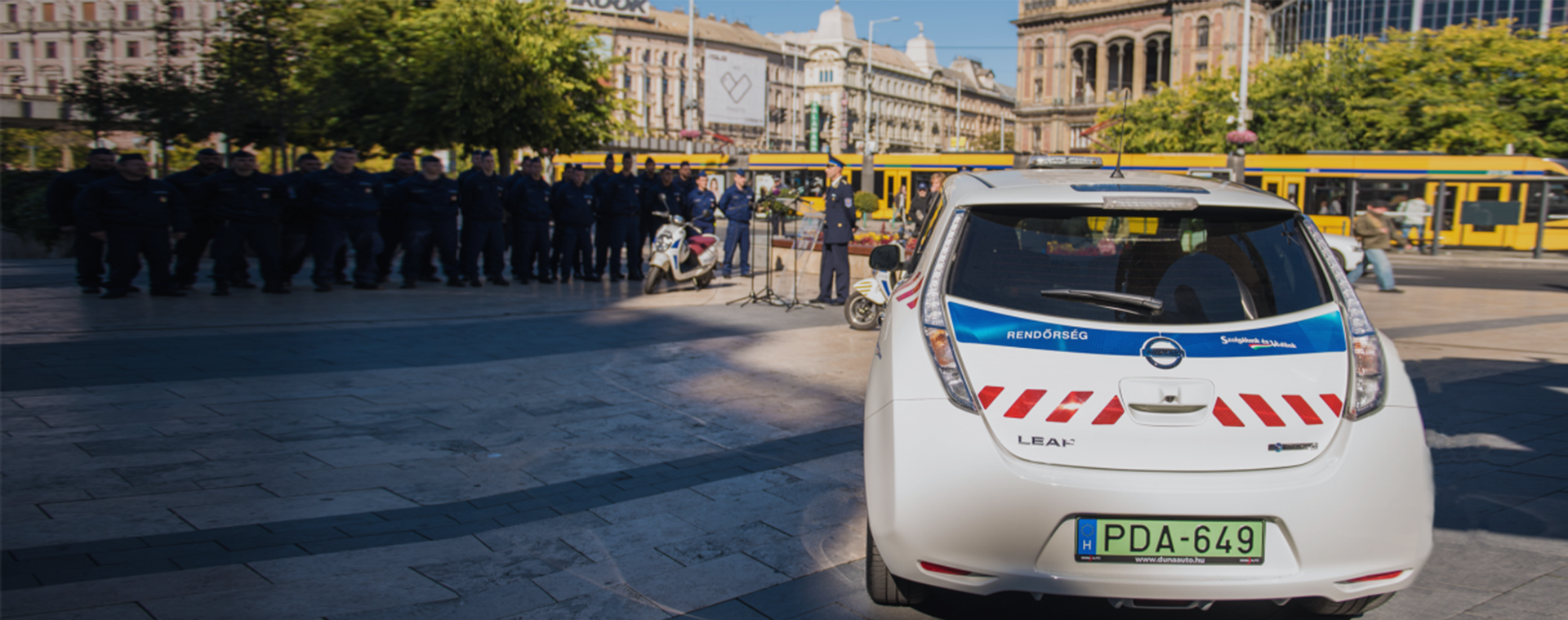 Európa egyik legnépszerűbb elektromos autóját kapták meg a terézvárosi rendőrök