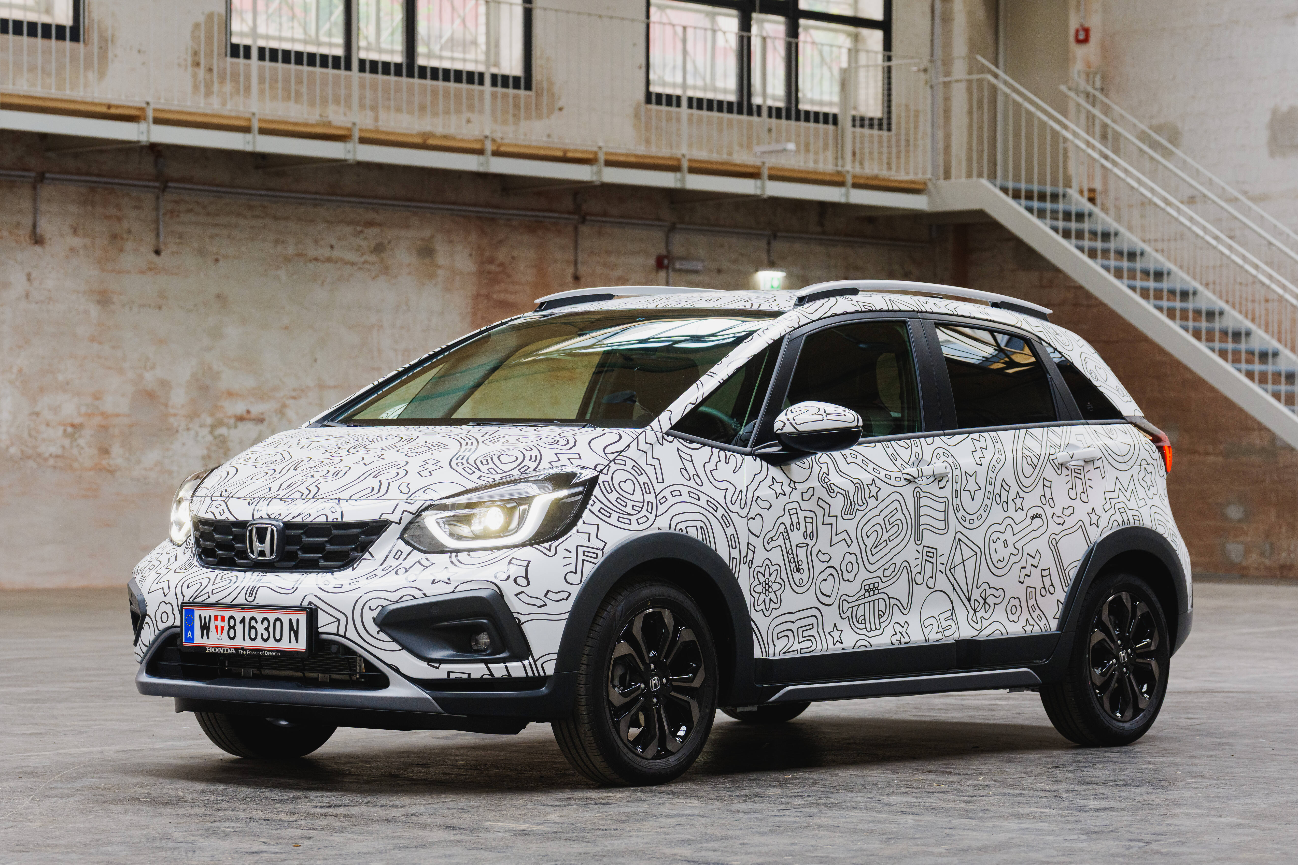 Honda Jazz színezhető változat