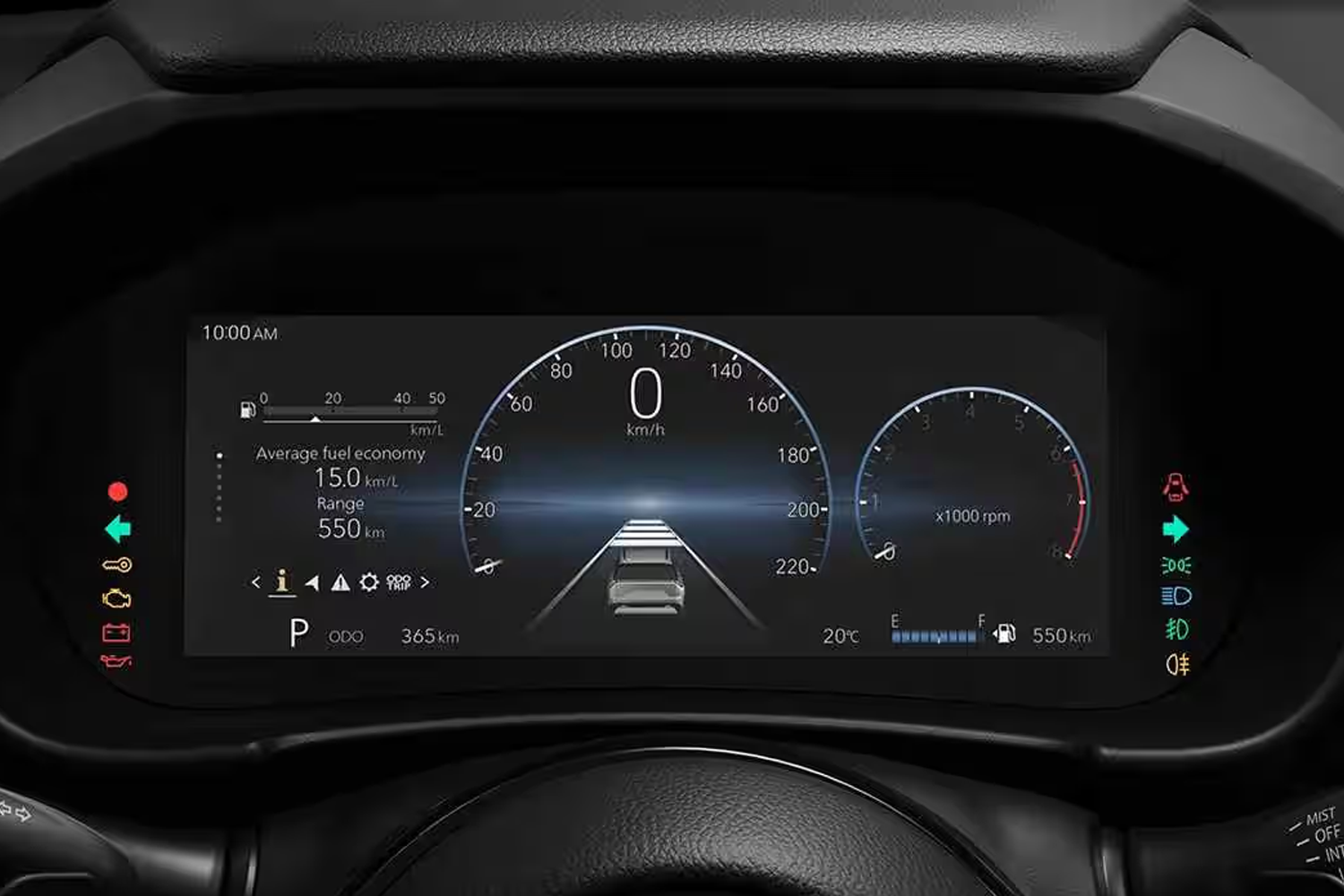 Suzuki Across fejlett vezetéstámogató rendszerek