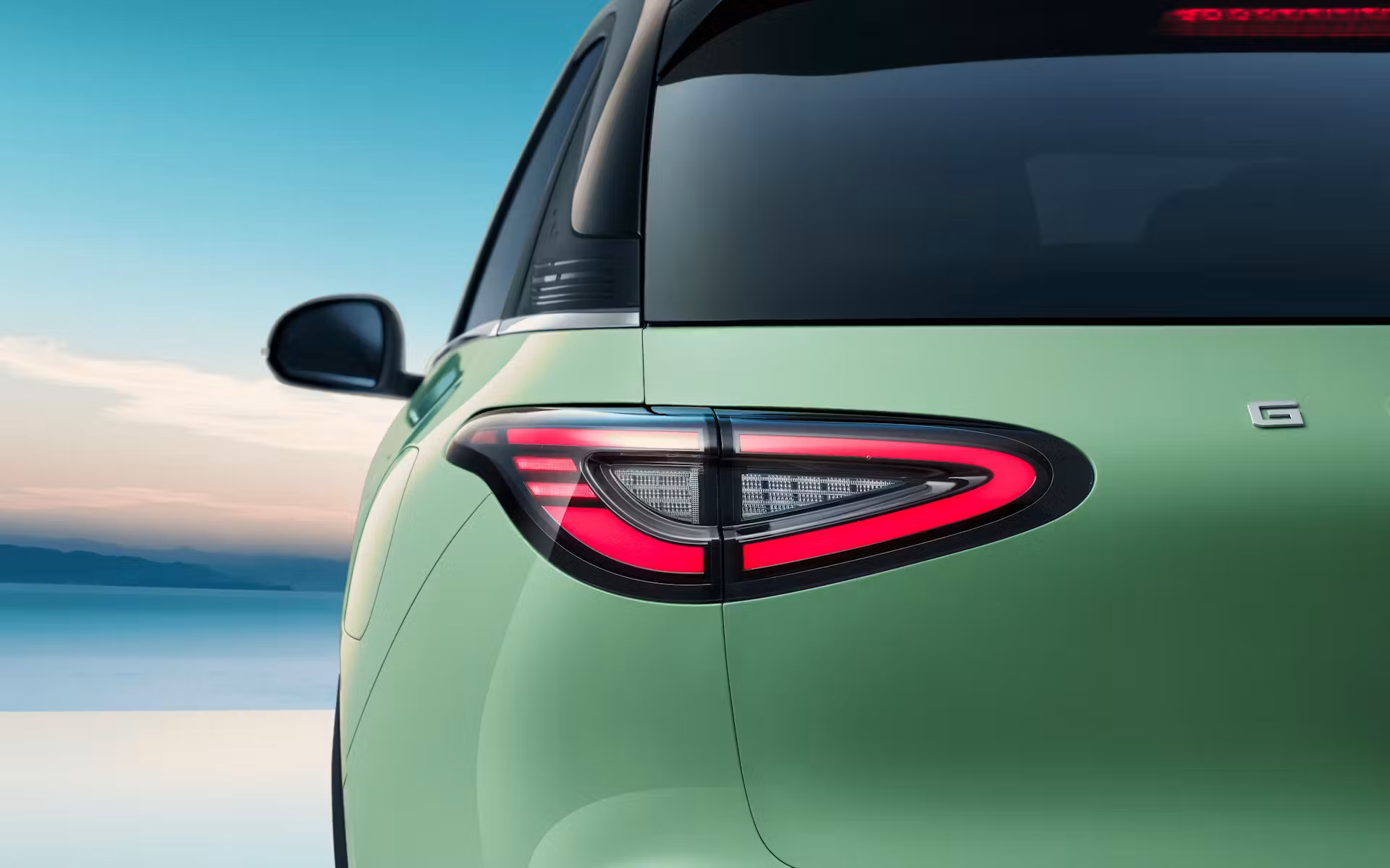 Geely E2 hátsó kialakítás