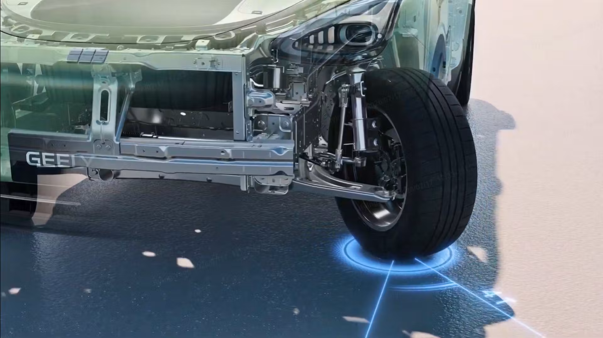 Geely E2 11 az 1-ben intelligens elektromos hajtás