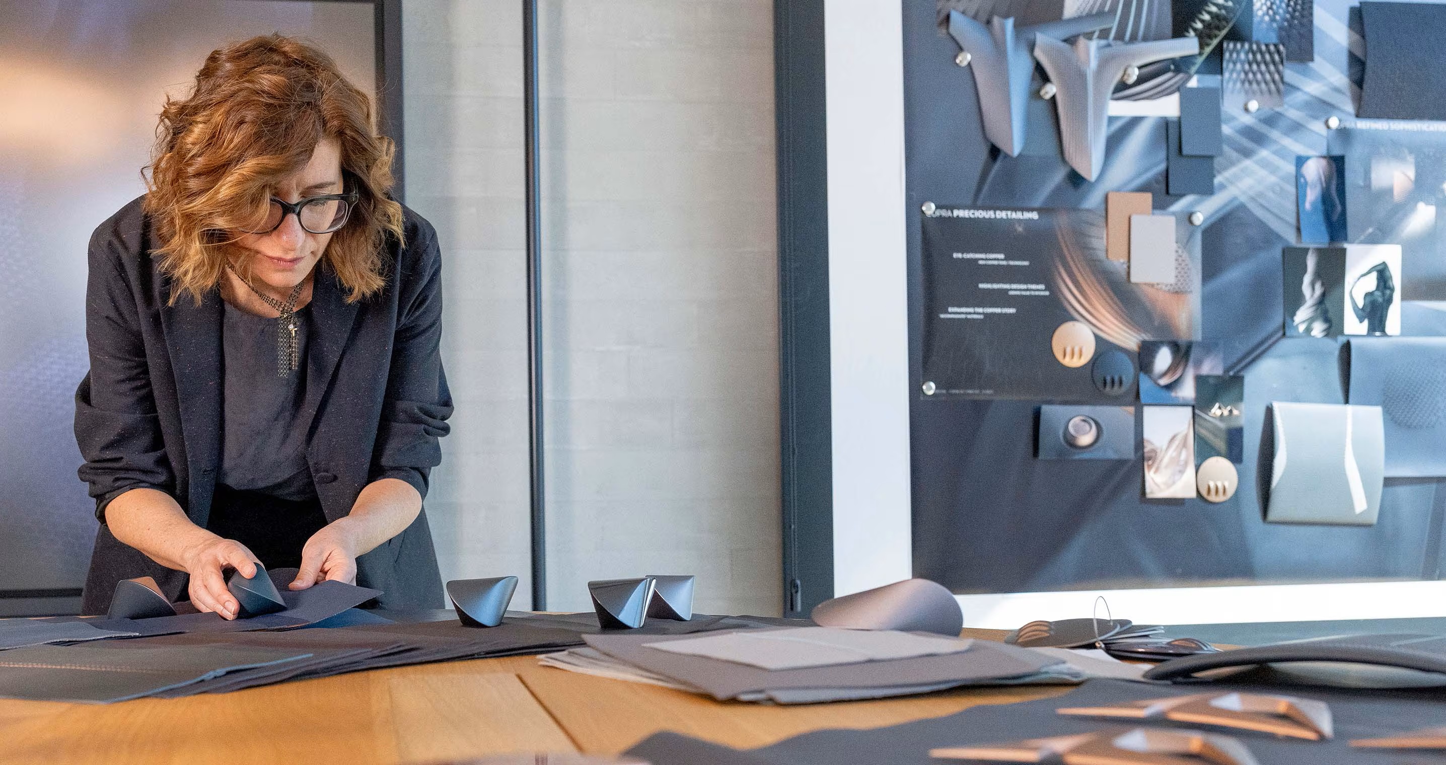 Francesca Sangalli a SEAT/CUPRA Design szín–anyag és koncepció–stratégia vezetője (VW Csoport)