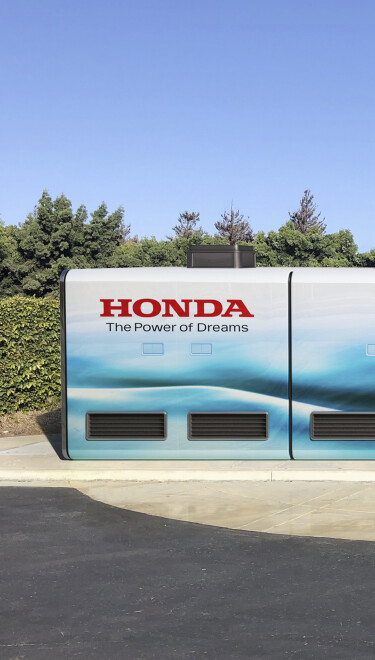 Zöld hidrogén-termelő rendszert telepített a Honda R&D Europ