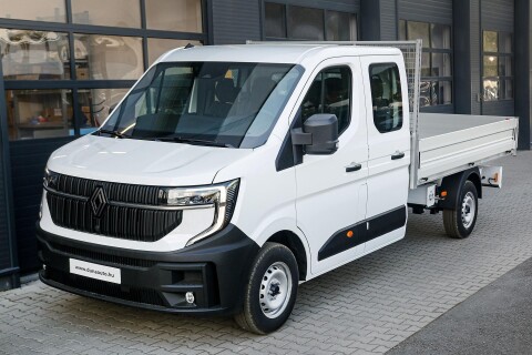 MASTER 2.0 dCi 150 L3 Alumínium (6 személyes ) Duplakabin 7 személyes 150LE-s gyári platóval