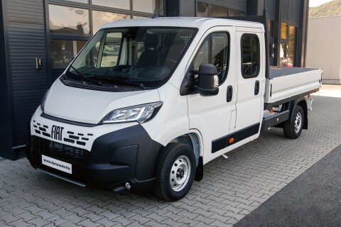DUCATO Maxi 2.2 Mjet XLWB 3.5 t Készletről azonnal! KAVOSZ lízingre is! 180 Lóerős! 7személyes hosszú platós