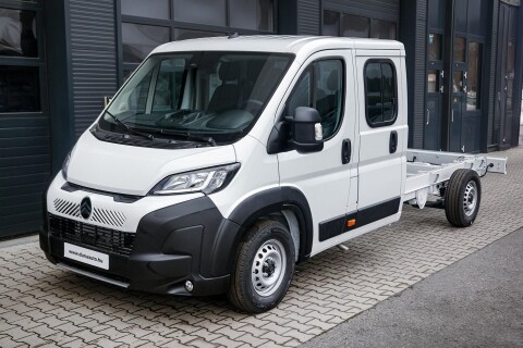 JUMPER 2.2 BlueHDI 350 CHDC Heavy L4 Duplafülkés alváz 180 Lóerős!Készletről azonnal! 3% THM-el KAVOSZ lízingre is!