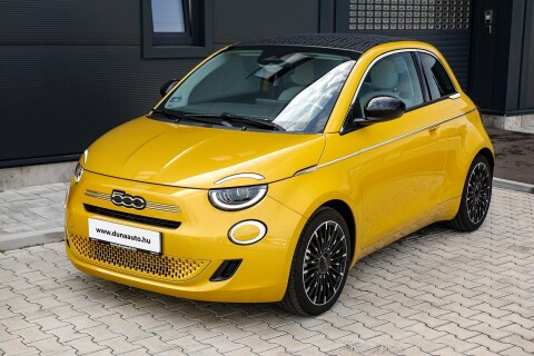 500 Cabrio 1.0 BSG La Prima Legmagasabb felszereltségű Cabrió 500! Bemutató autó JBL hifivel!