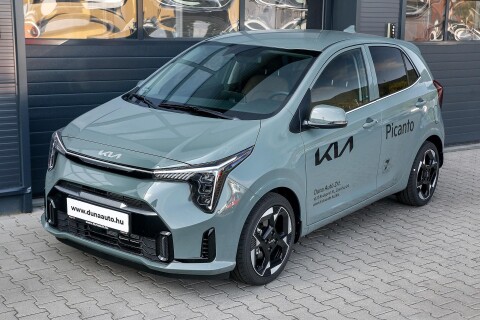 PICANTO 1.2 DPI Platinum Comfort csomaggal és barna belső színcsomaggal. Tesztautó